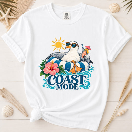 Coast Mode Seagull Graphic Tee