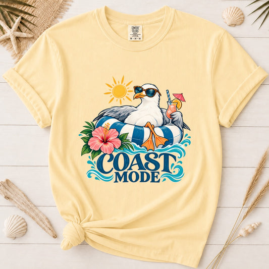 Coast Mode Seagull Graphic Tee