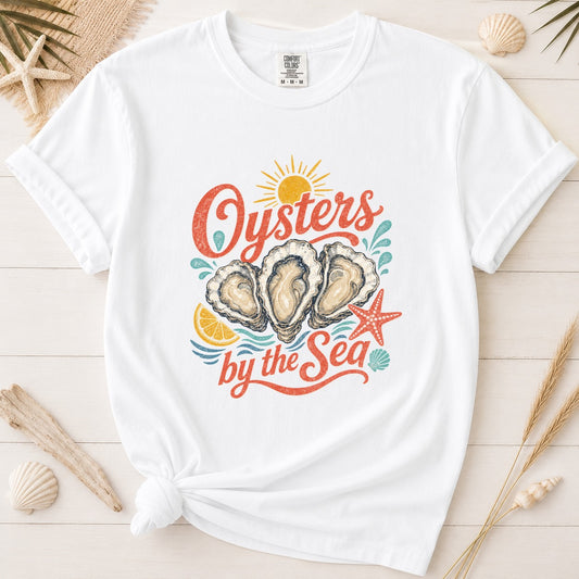 Oysters by the Sea Graphic Tee
