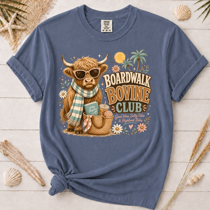 Boardwalk Bovine Club Graphic Tee