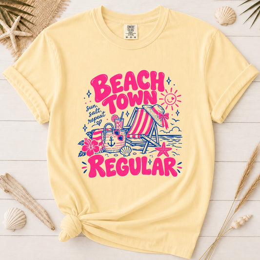 Beach Town Regular Graphic Tee