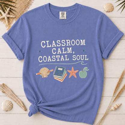 Minimal Coastal Soul Teacher Appreciation Graphic Tee
