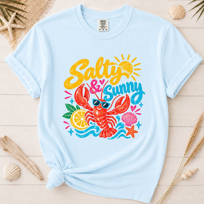 Salty & Sunny Lobster Graphic Tee